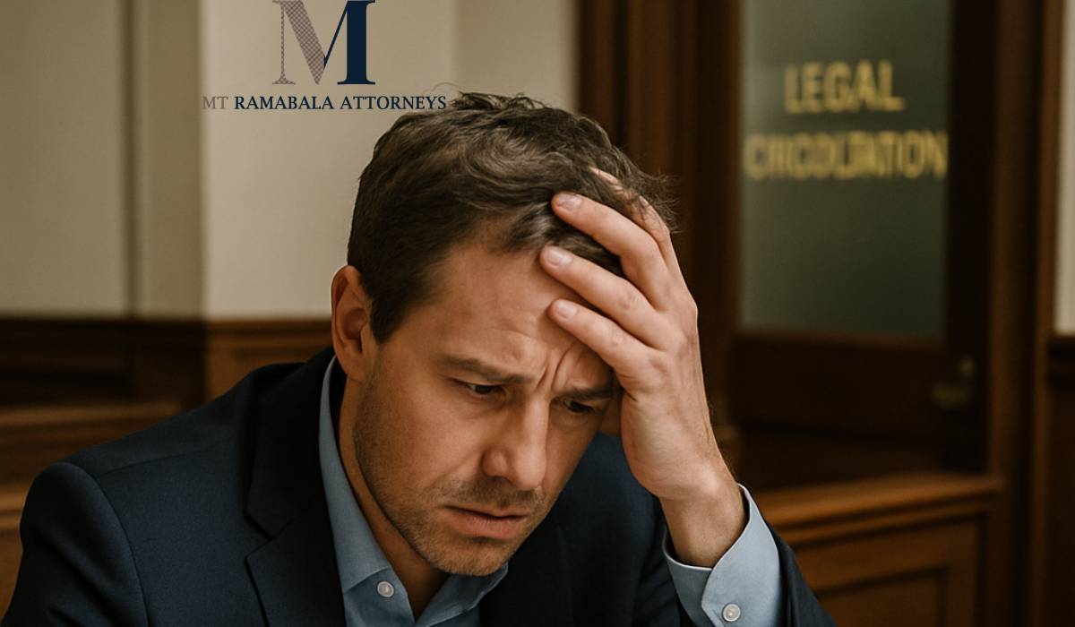 Skipping legal help during a civil dispute